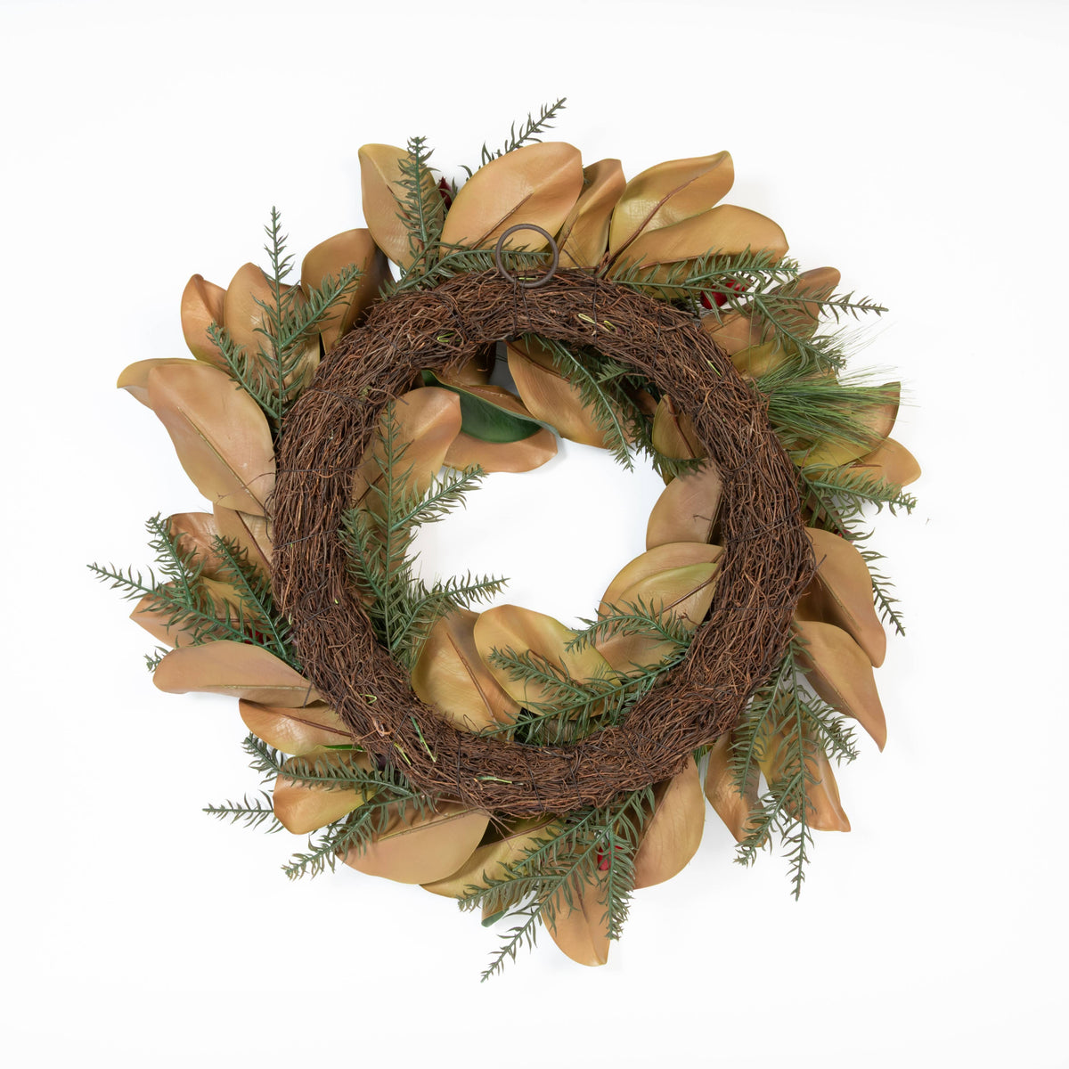 Magnolia Holiday Wreath - 24"