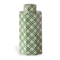 Green Bamboo Jar