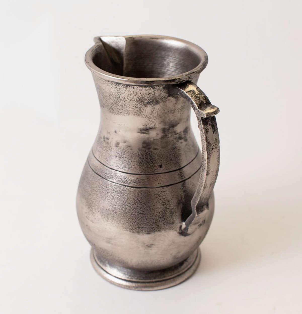 Antiqued Pewter Pitcher
