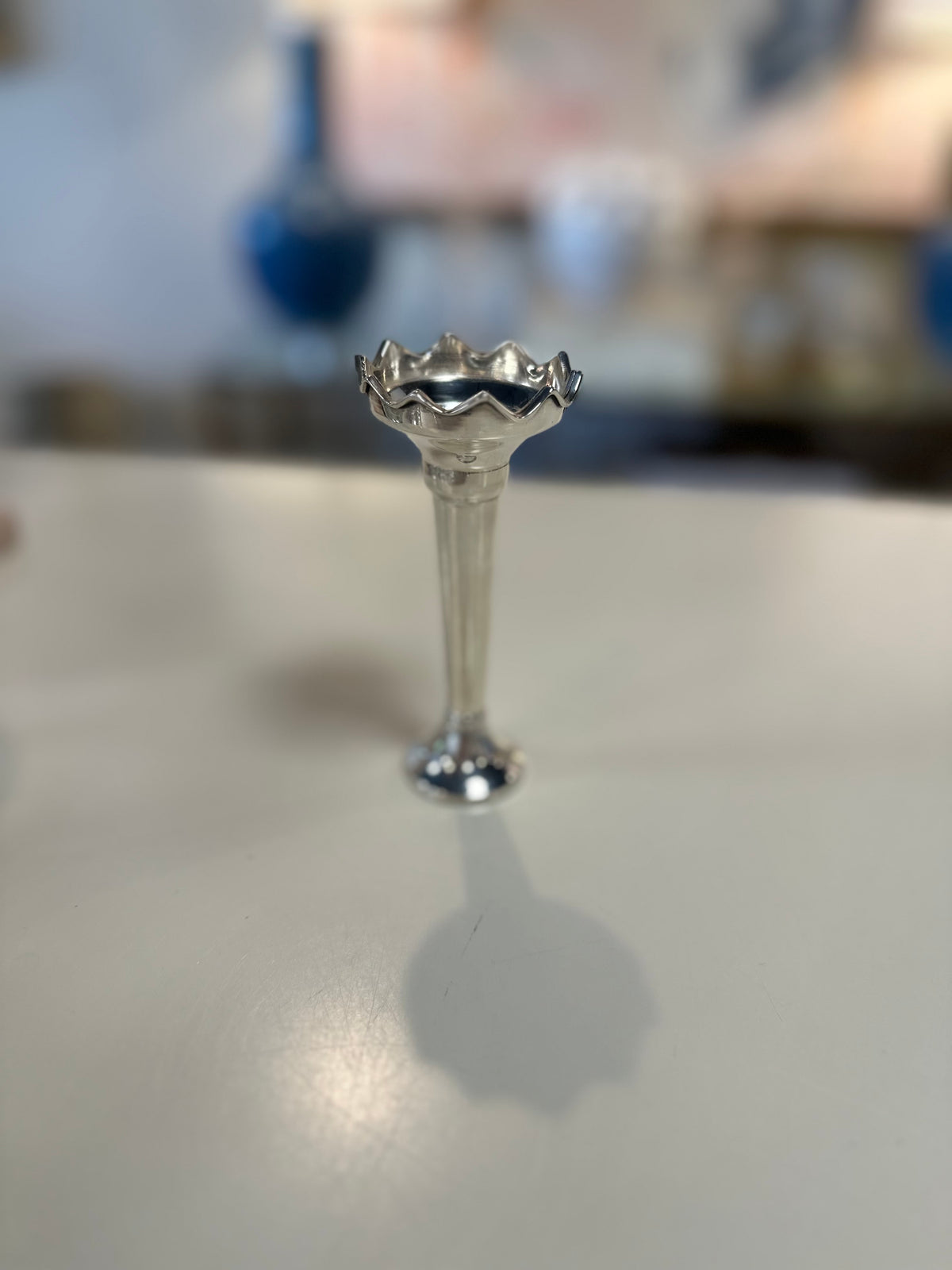 Silver Bud Vase