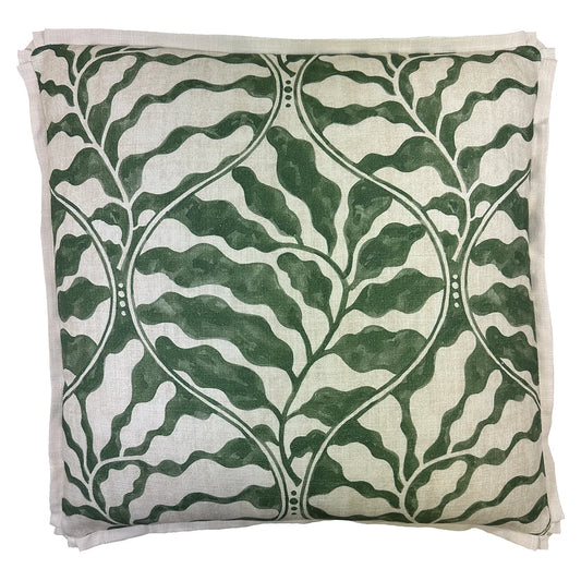 Emerald Palm Pillow