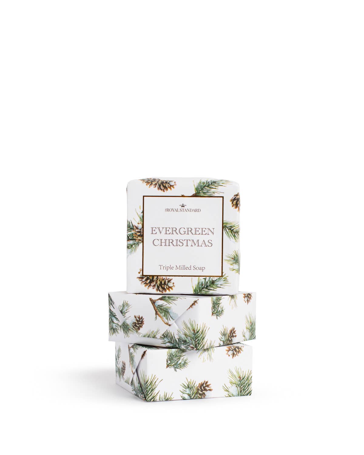 Evergreen Christmas Bar Soap