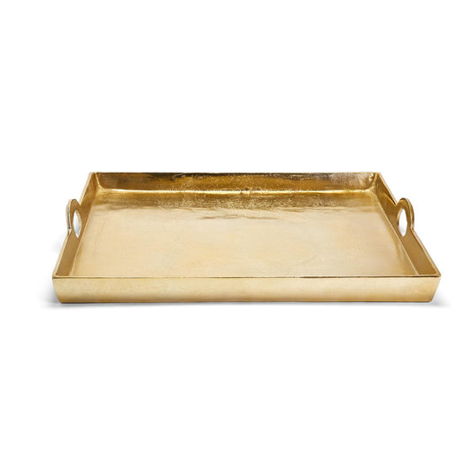 Gold Finished Square Tray