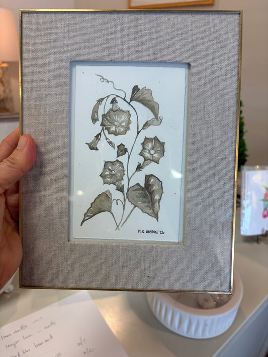 MGH Linen Framed 5 x 7