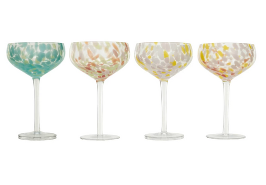 Confetti Champagne Glass