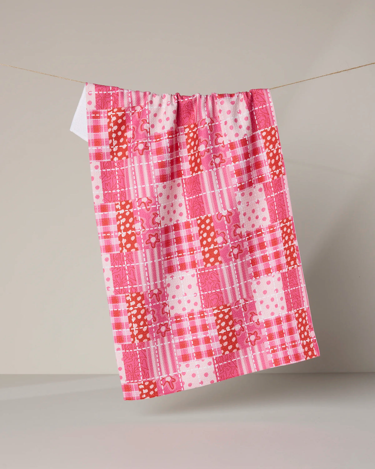 Geometry Amor Tea Towel