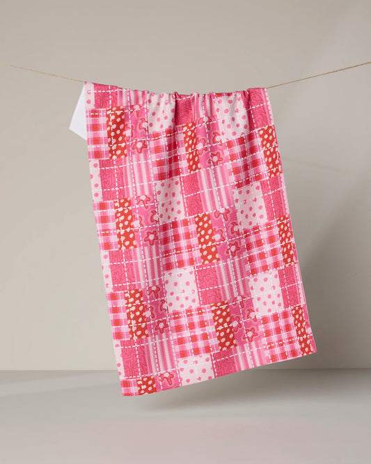Geometry Amor Tea Towel
