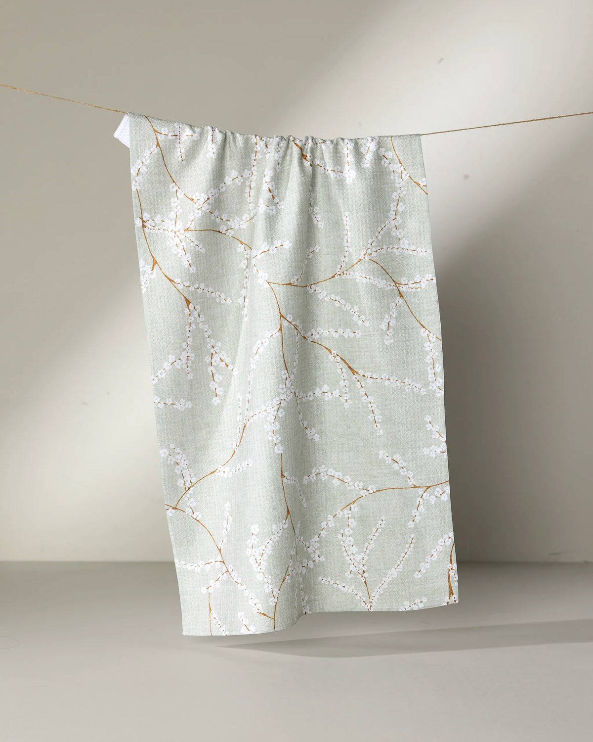 Geometry Tea Towel - Quiet Flowers