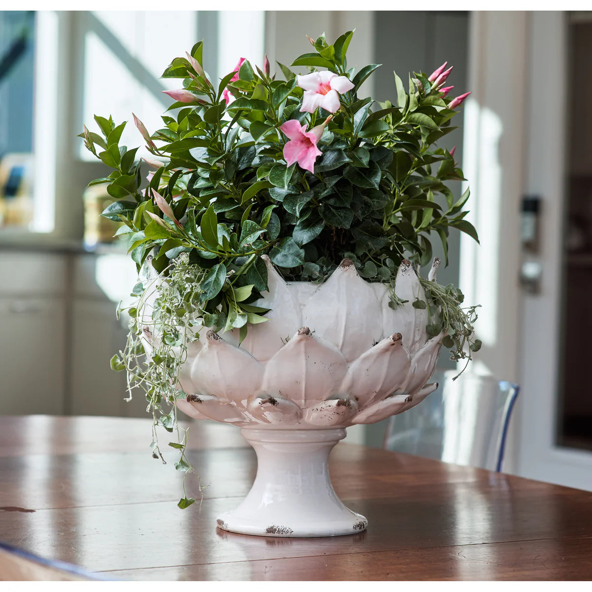Artichoke Footed Planter