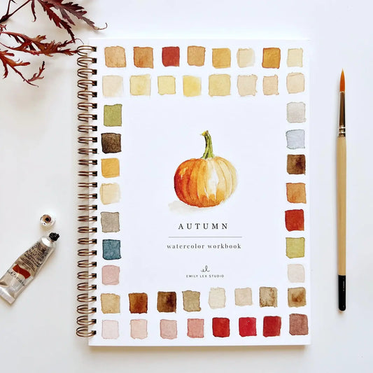Emily Lex Autumn Watercolor Workbook