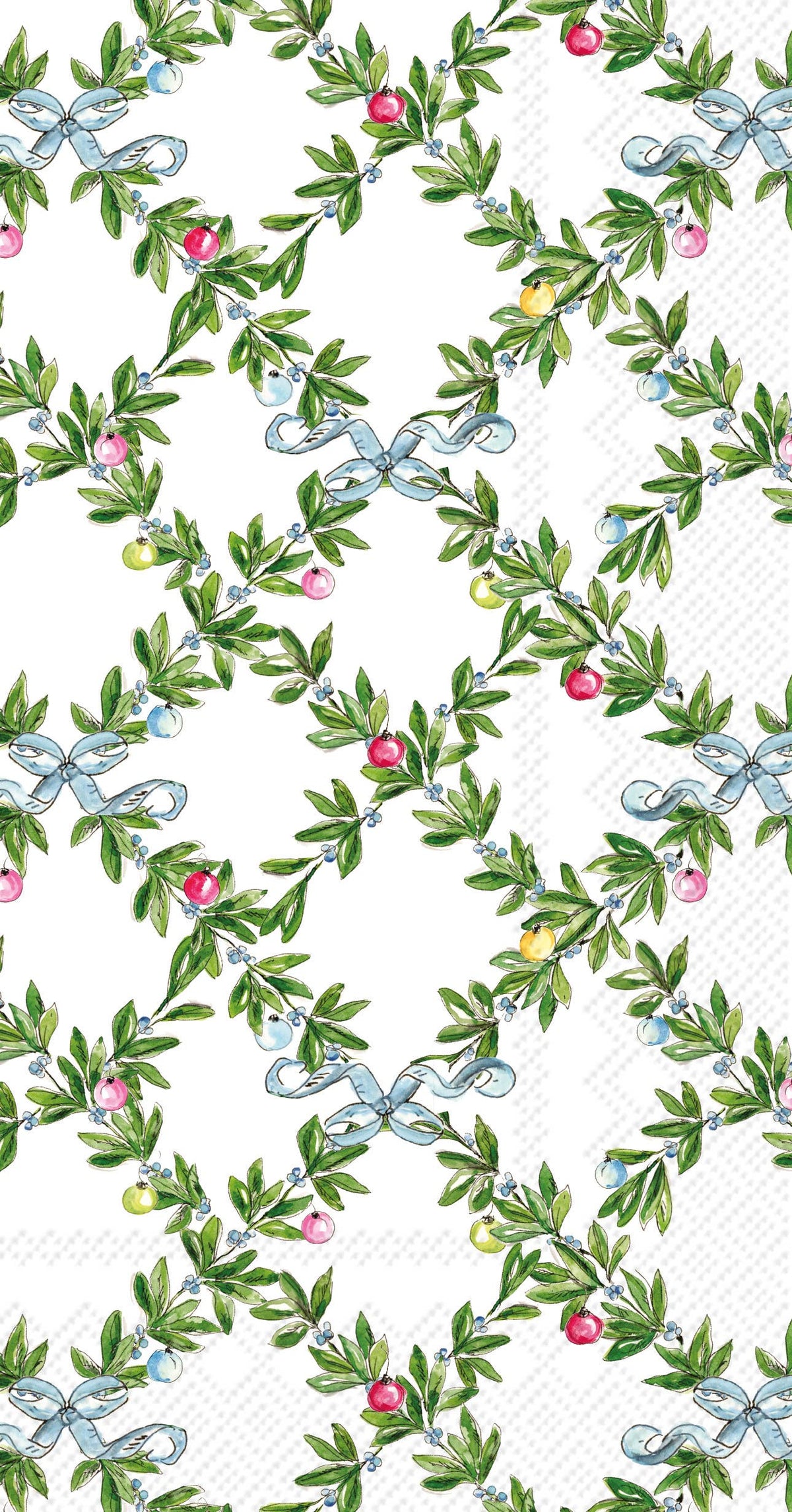 Boxwood Christmas Paper Guest Towels