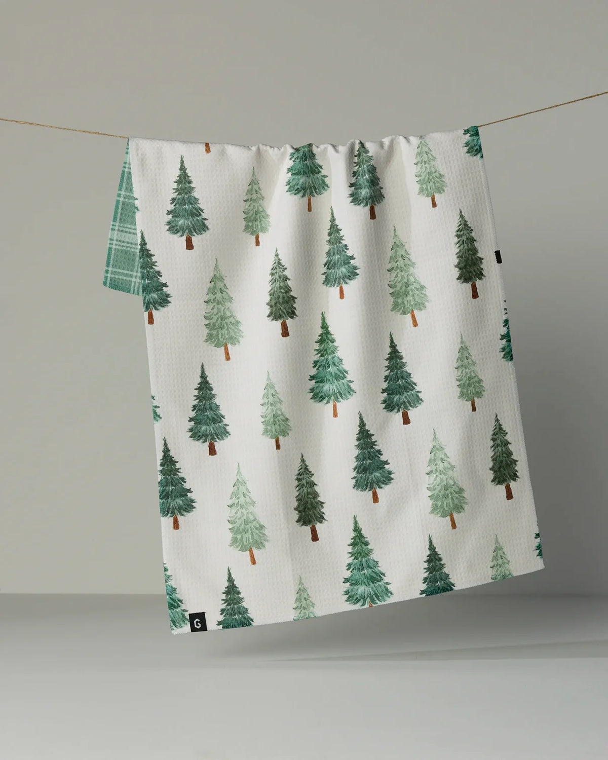 Geometry Tea Towel - Pine Grove