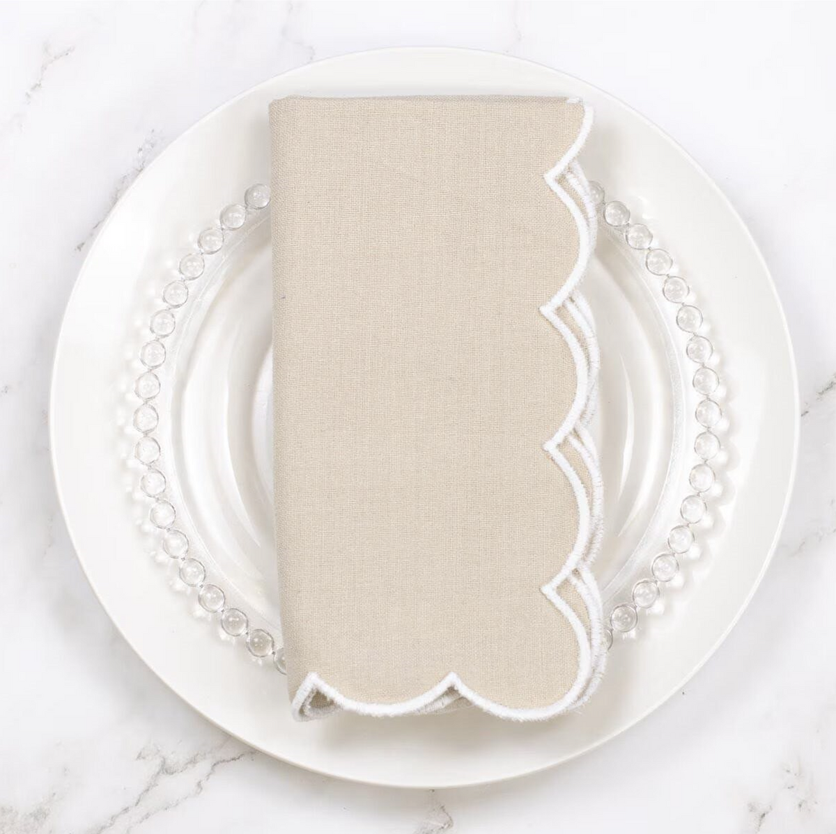 Scalloped Napkin